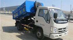 福田勾臂式垃圾車(chē)☆4方