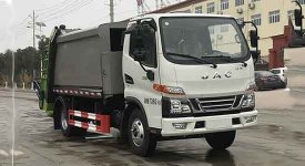 江淮4-6方壓縮式垃圾車(chē)