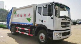 多利卡16噸級(jí)壓縮式垃圾車(chē)